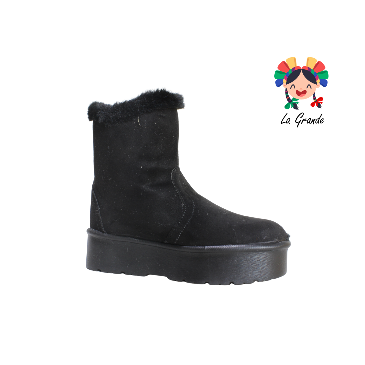 367 H-GROSS Negro Prisco Bota Casual para Dama