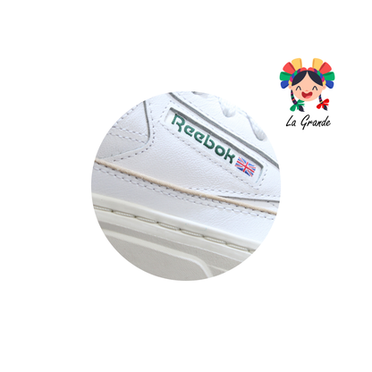 CL THR RBK Bco Beige vde Tenis Casual Importado Original Joven y Dama
