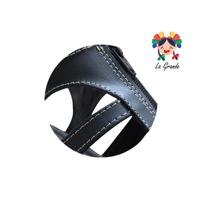 302 MOMISH Negro Piel Huarache para Dama