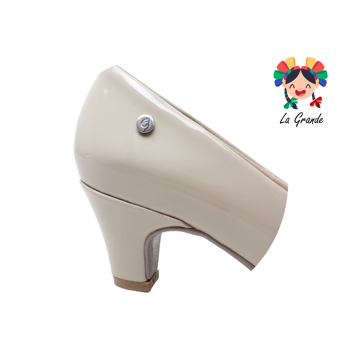 2413 ETNIA Clay Charol Zapatilla de Vestir para Dama