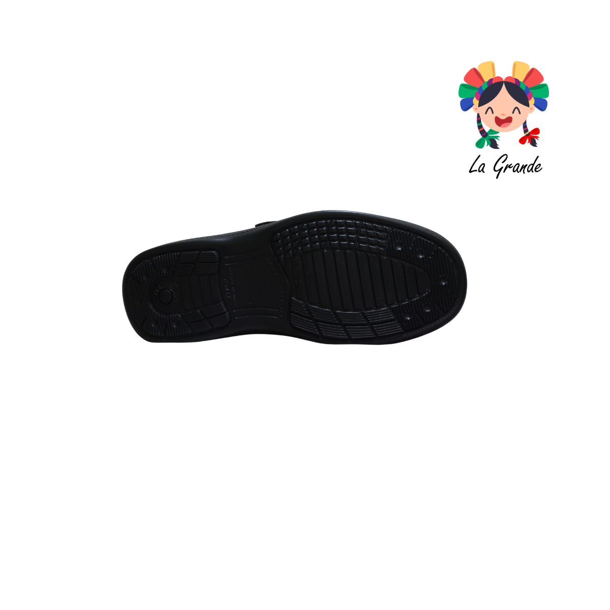 1004 LUBERT Negro Piel Zapato Confort para Caballero