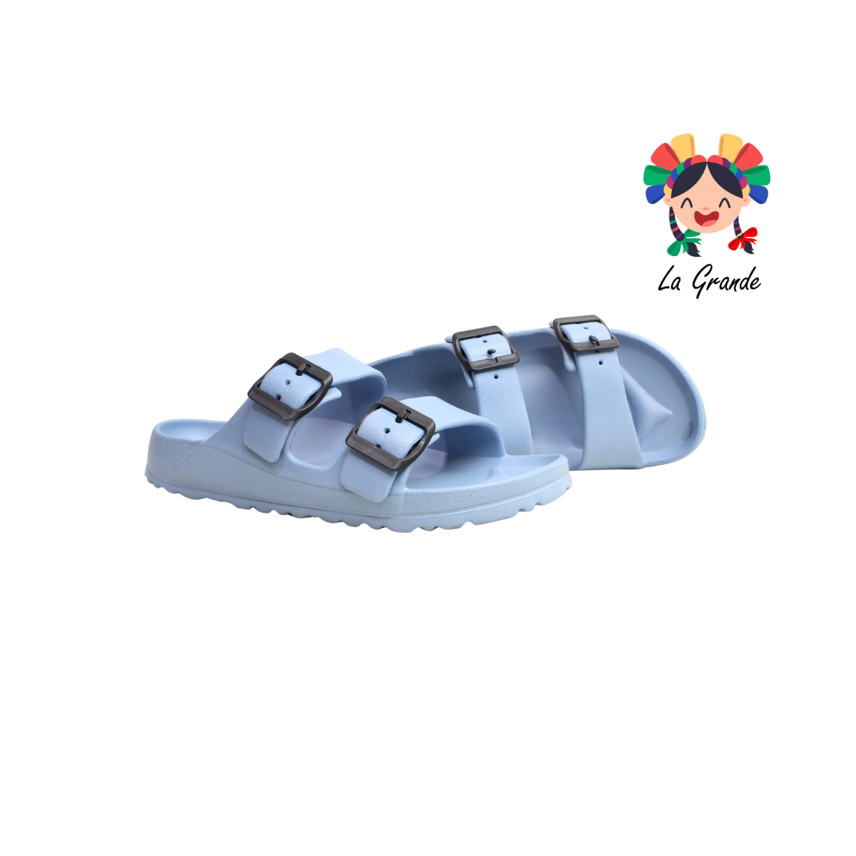 243 HUELLA Multicolor Sintetico Sandalia para Dama y Joven
