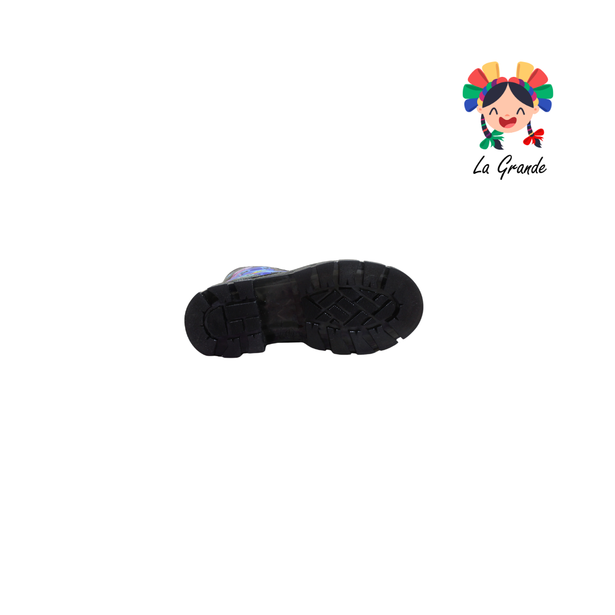 B10 DANIELS Negro Luminos Bota Casual con Luces para Niña