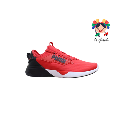 7618 PM Rojo Negro Bco Tenis Deportivo Importado Original Para Caballero
