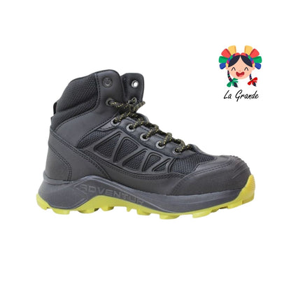 9504 RAM Negro Amarillo Bota Industrial con Casco para Caballero