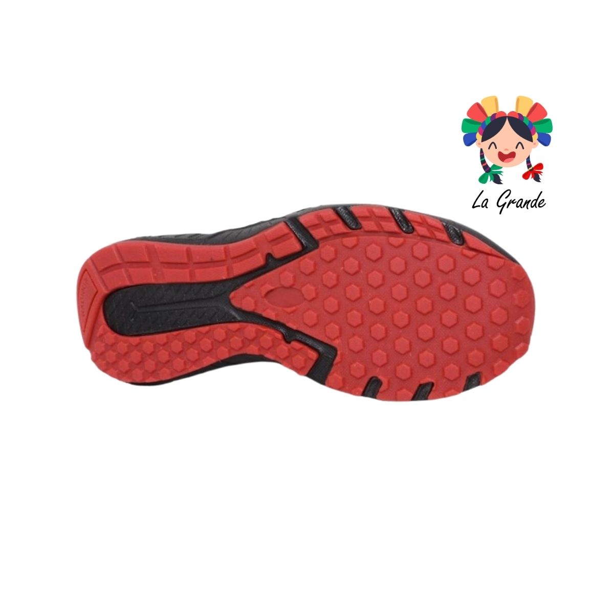R-811 RAM Negro Rojo Casco de Poliamida Bota Industrial para Caballero