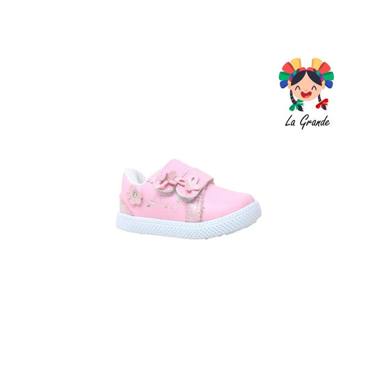 381061 PEKE KIDS Rosa Sintético Tenis Casual para Bebé