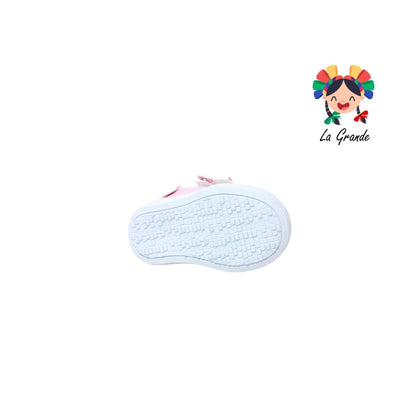 381061 PEKE KIDS Rosa Sintético Tenis Casual para Bebé