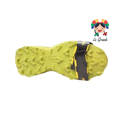 9504 RAM Negro Amarillo Bota Industrial con Casco para Caballero