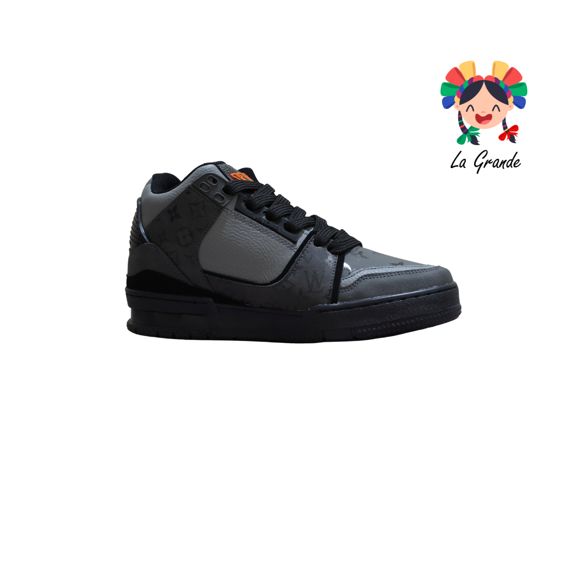 160 WALKQUIR Oxford Negro Tenis Casual para Caballero