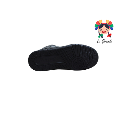 160 WALKQUIR Oxford Negro Tenis Casual para Caballero