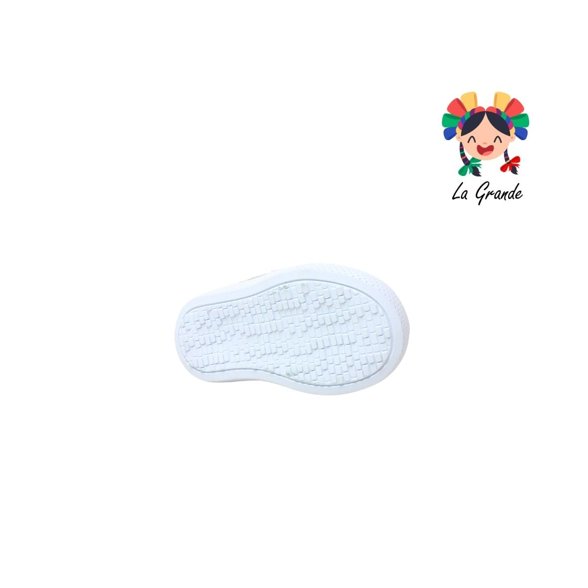 38A50 PEKE KIDS Rosa Brillos Sintético Tenis Casual para Bebé