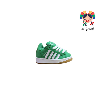 C-888 CUPRA TREBOL Blanco Sintético Tenis Casual Para Bebé