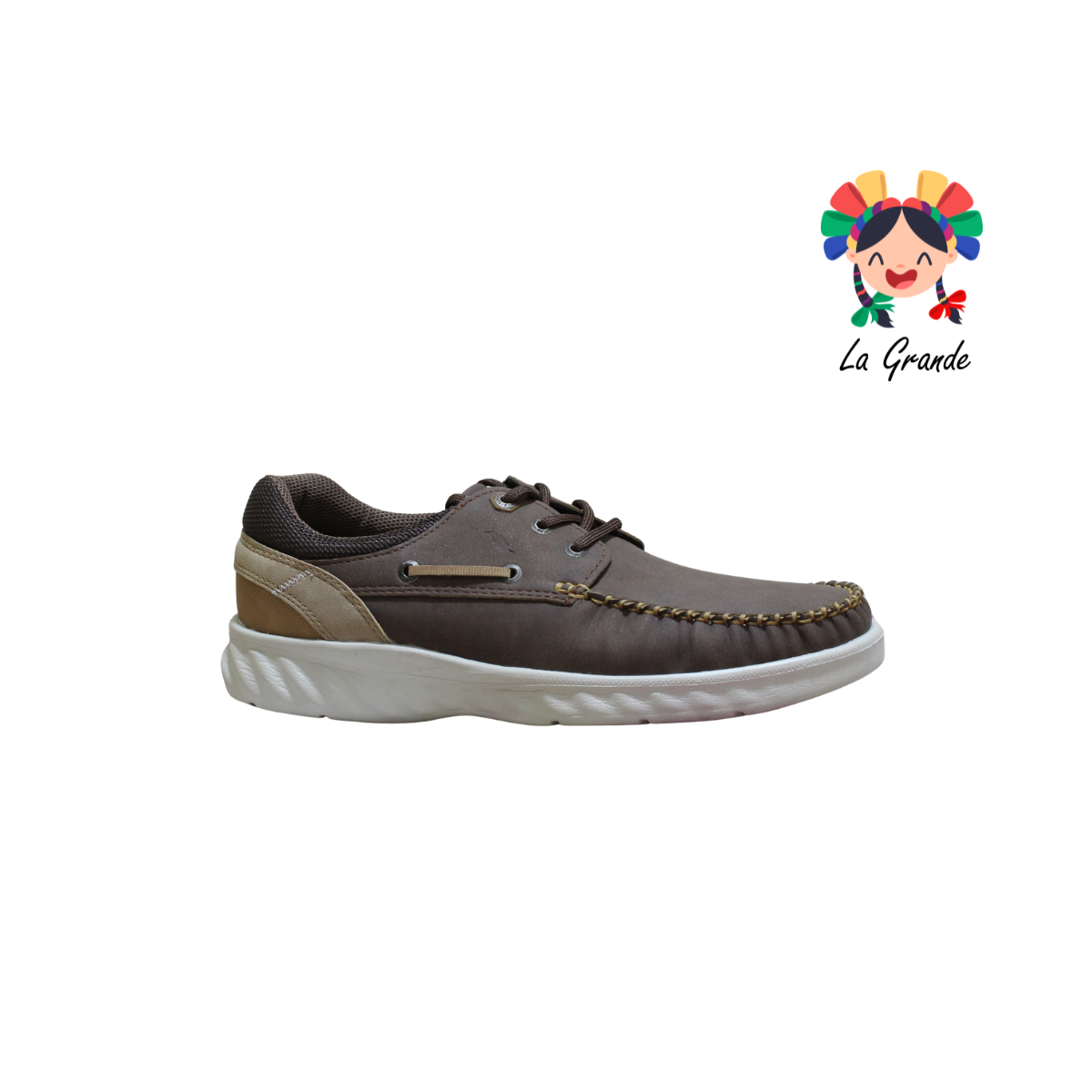 9500 CUSTOM Moka Nobuck Zapato Casual para Caballero