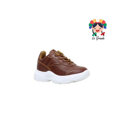 393 VIRY & TONY Madera Tenis Casuales para Niño