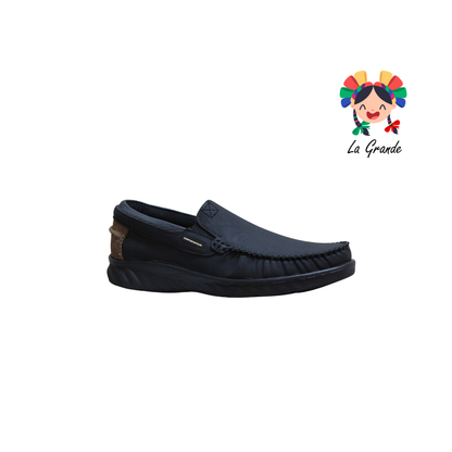 9504 CUSTOM Negro Camel Nobuck Zapato Casual para Caballero