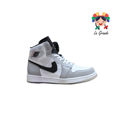 2603 HARMAN Bco Gris Ngo Tenis Casual para Dama Joven y Caballero