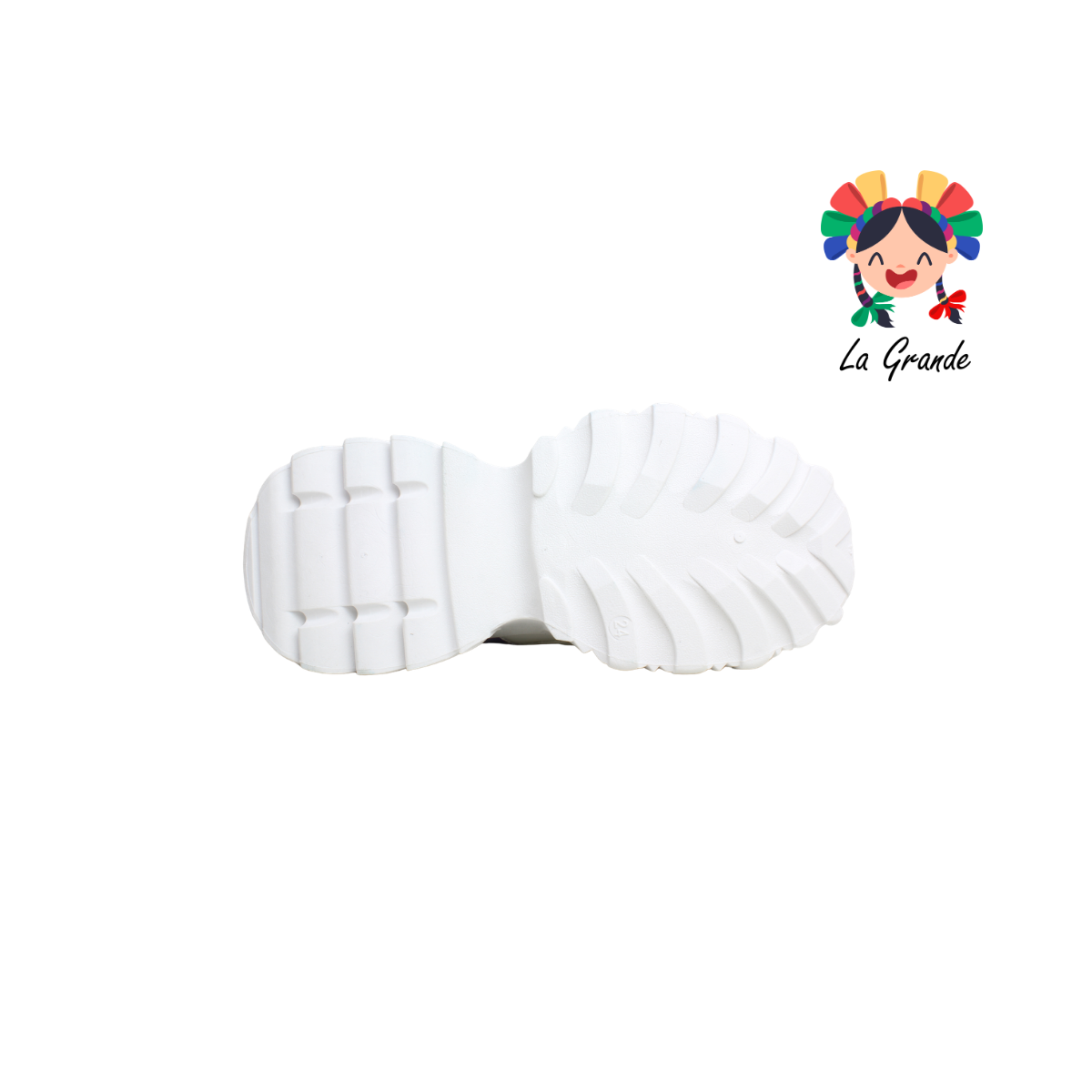 G03-3D FOSUM Blanco Lila Sint Tenis Casual para Dama
