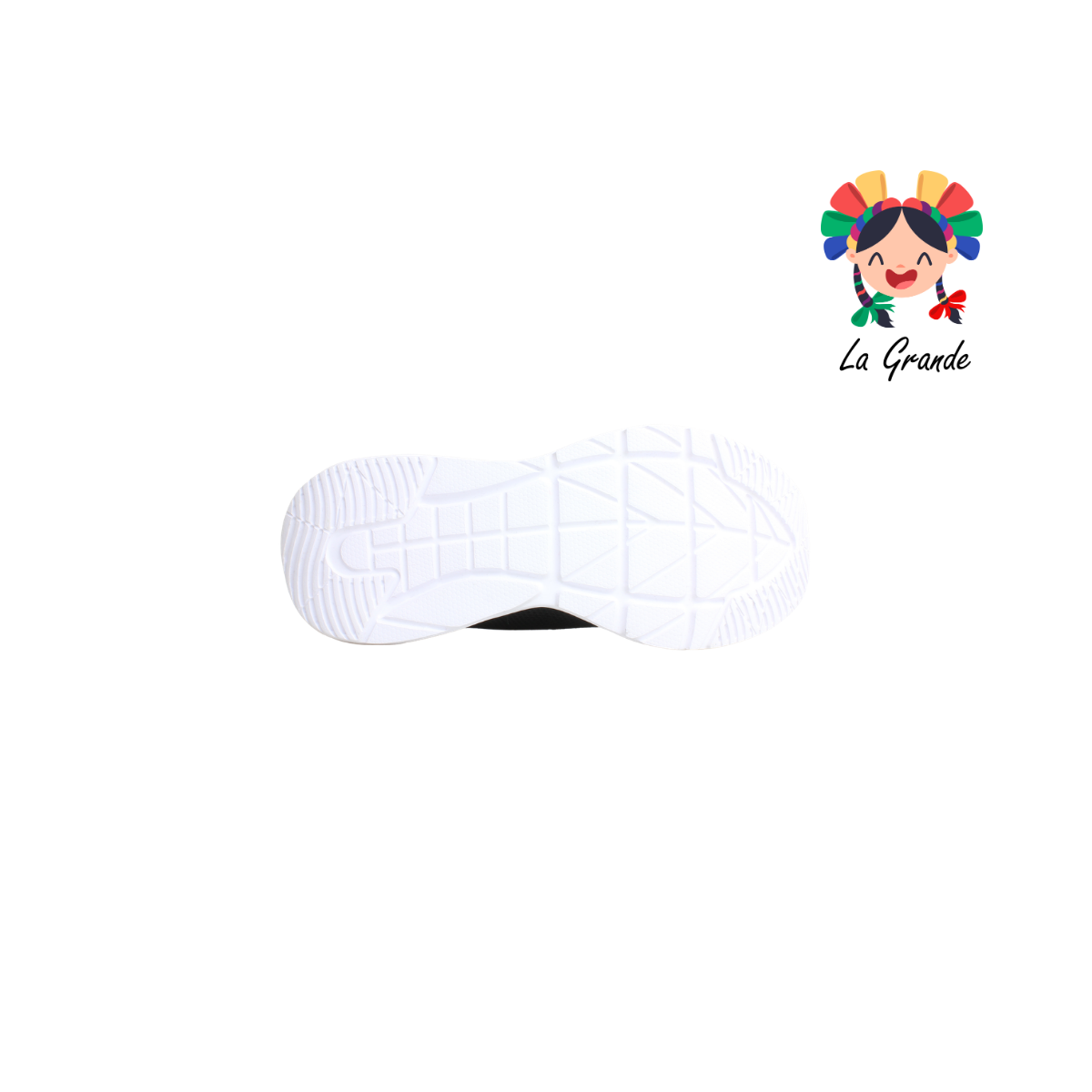 021 JR Negro Blanco Tenis Casual para Dama y Joven