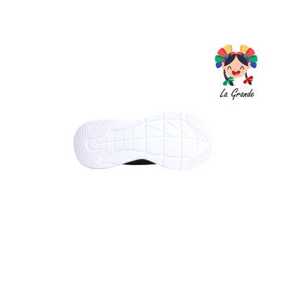 021 JR Negro Blanco Tenis Casual para Dama y Joven