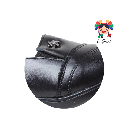4000 CHELITAS Negro Piel Zapato Casual para Dama