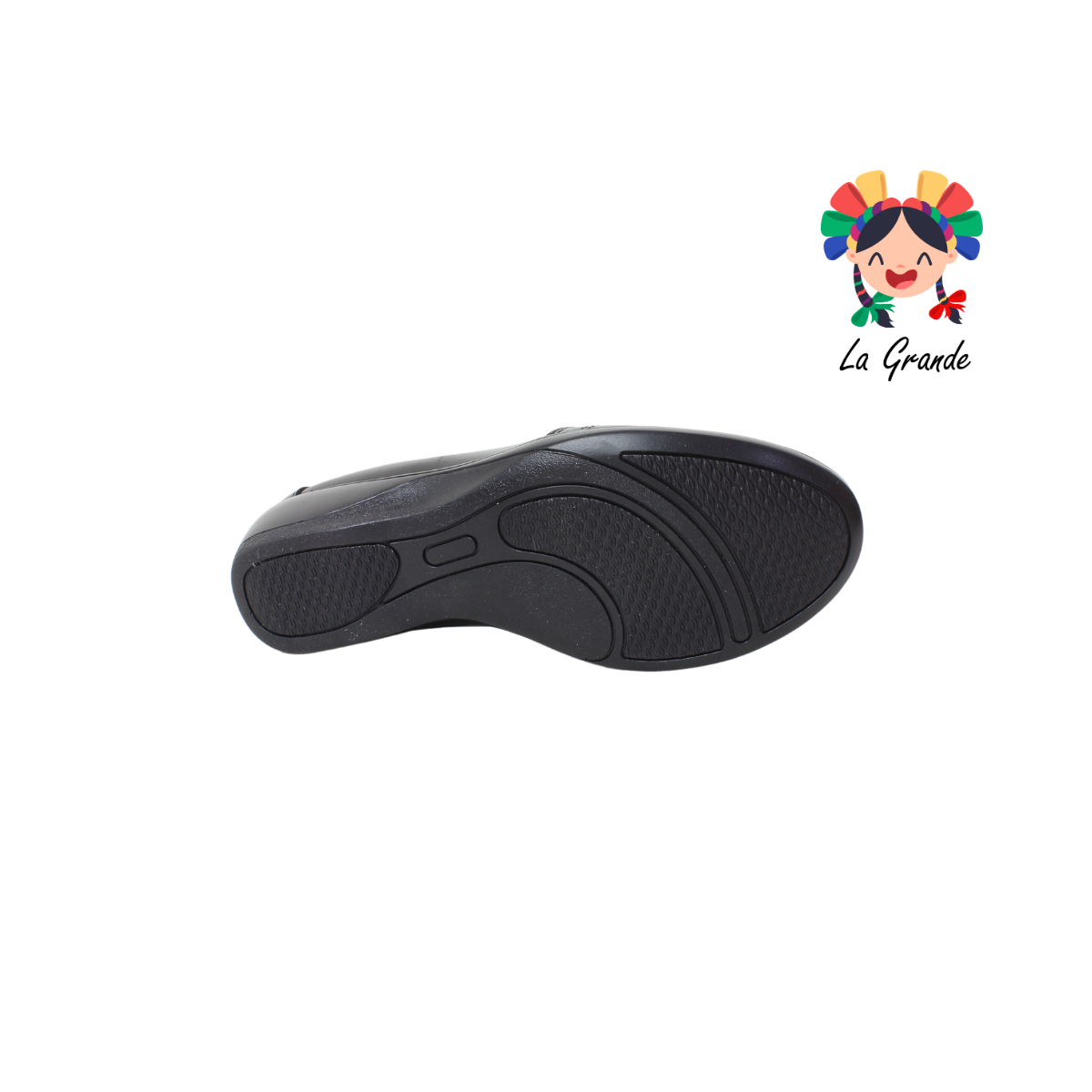 4000 CHELITAS Negro Piel Zapato Casual para Dama
