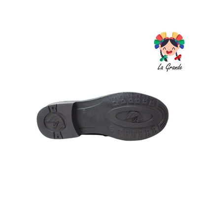 4002 BRIANDA Negro Piel Bota para Dama