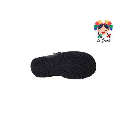 4004 FEF Ngo Zapato Escolar con Velcro para Niño