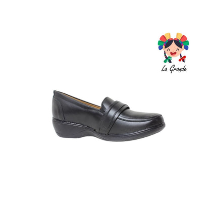 402 CHELITAS Negro Piel Zapato Casual para Dama