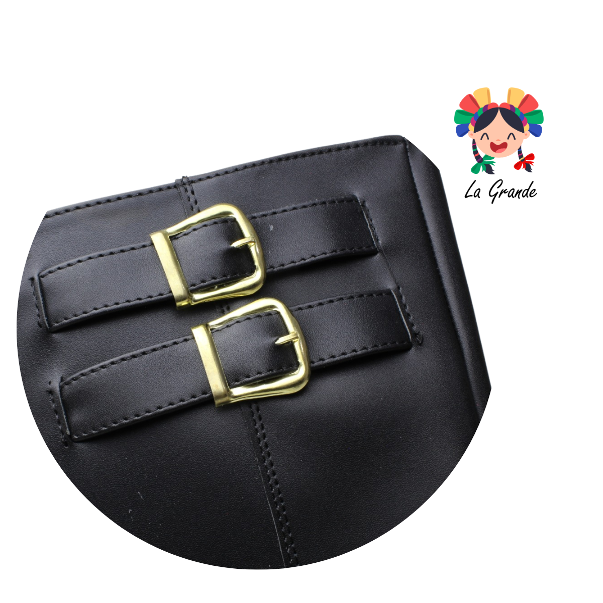 402 LADY MARY Negro Napa Bota Alta Dama