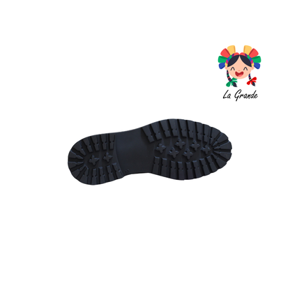 8350 MARISCAL Negro Piel Napa Bota para Caballero
