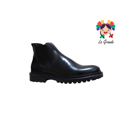 8351 MARISCAL Negro Piel Napa Bota para Caballero