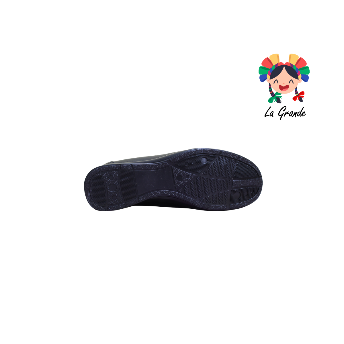407 VARENKA Negro Piel Zapato Casual para Dama