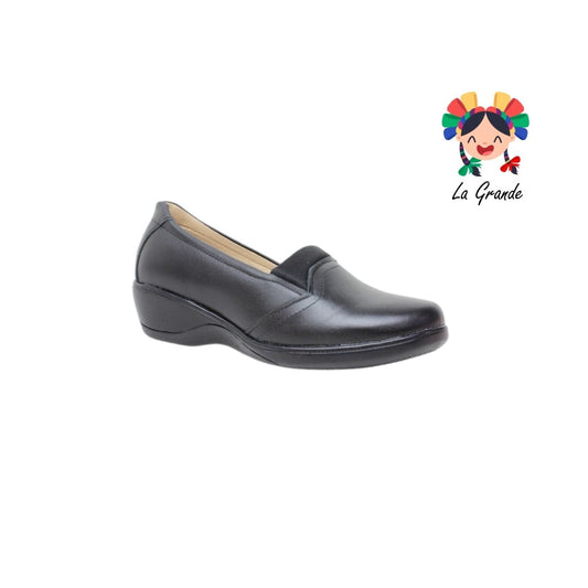 408 CHELITAS Negro Piel Zapato Casual para Dama