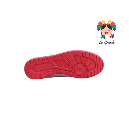 938 ROJO ARANDANO Bco Ngo Rojo Tenis Casual para Caballero