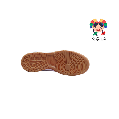 9H603101 LOTTO Blanco Negro Tenis Casual para Dama y Joven