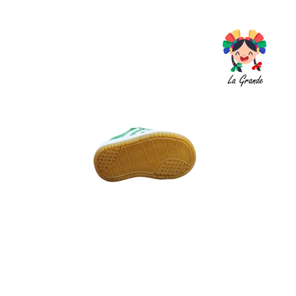 C-888 CUPRA TREBOL Blanco Sintético Tenis Casual Para Bebé