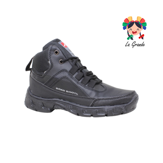 410 RIPONDS Negro Negro Sint bota para Montaña para Dama y Joven