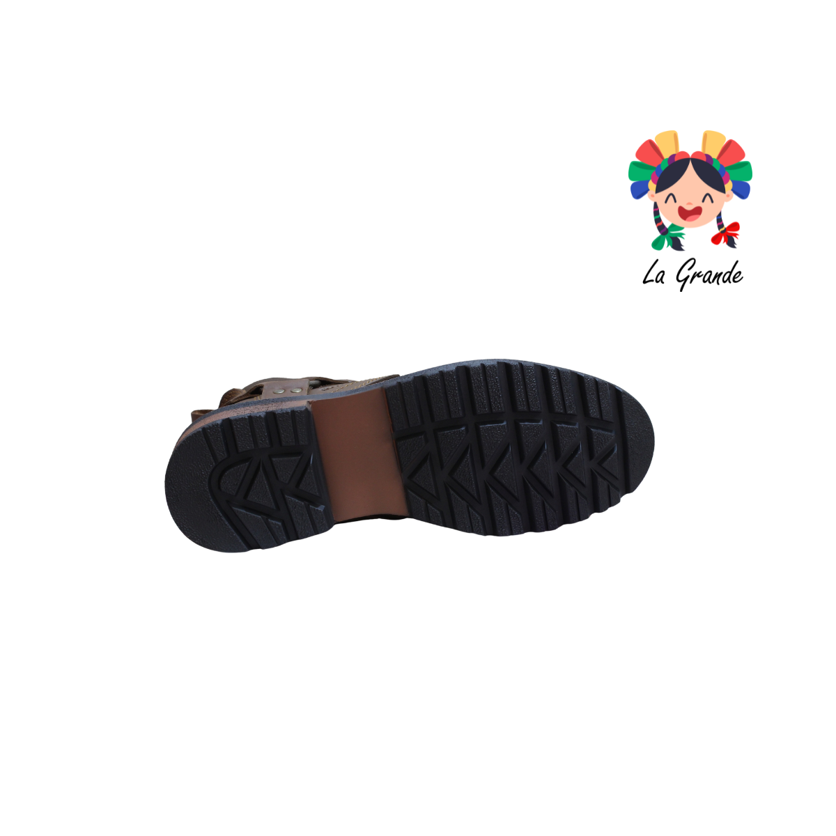 6078 ECCOFLEX Tan Crazy Piel Bota para Caballero