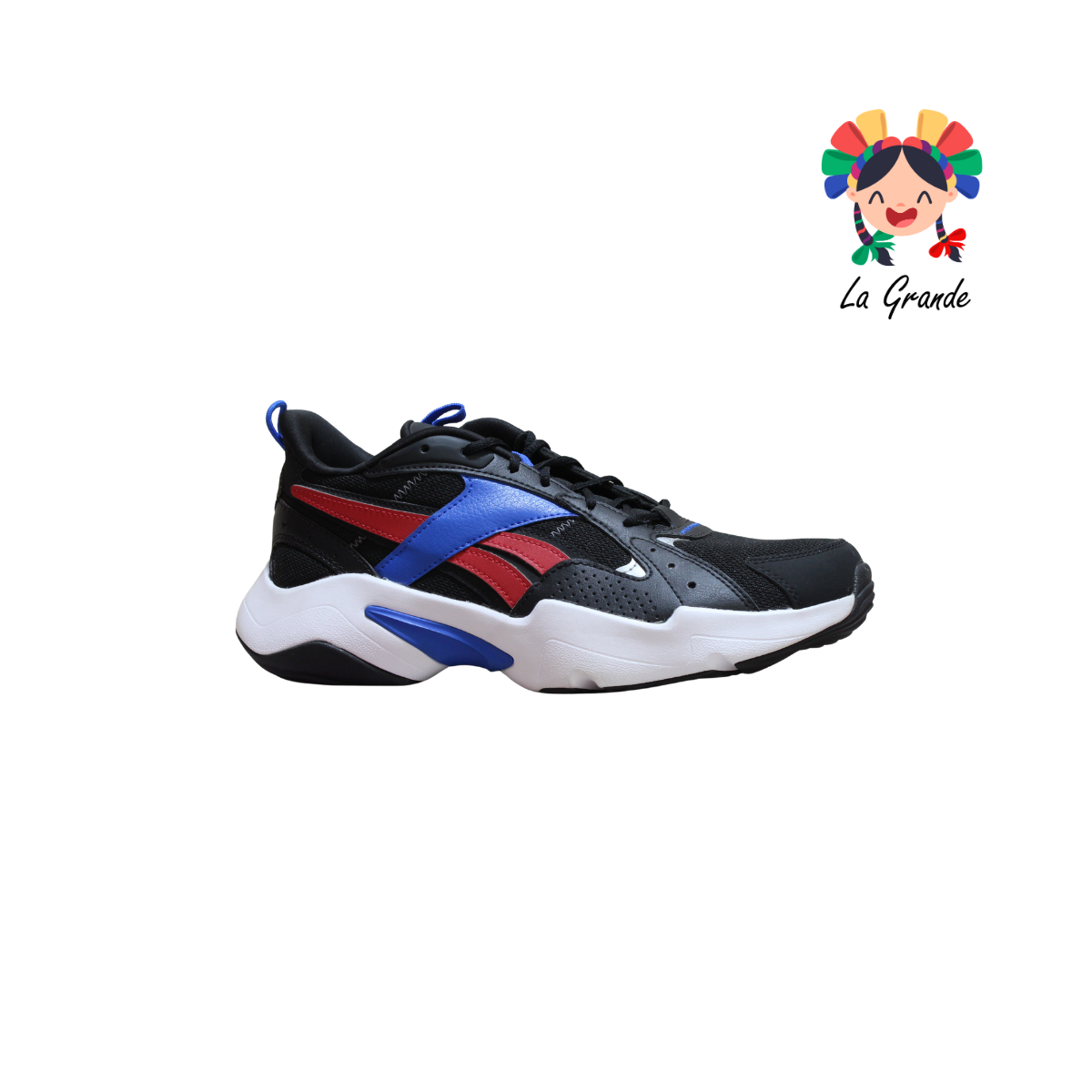 SPRING RBK Ngo Rojo Azul Tenis Deportivo Importado Original para Dama y Joven
