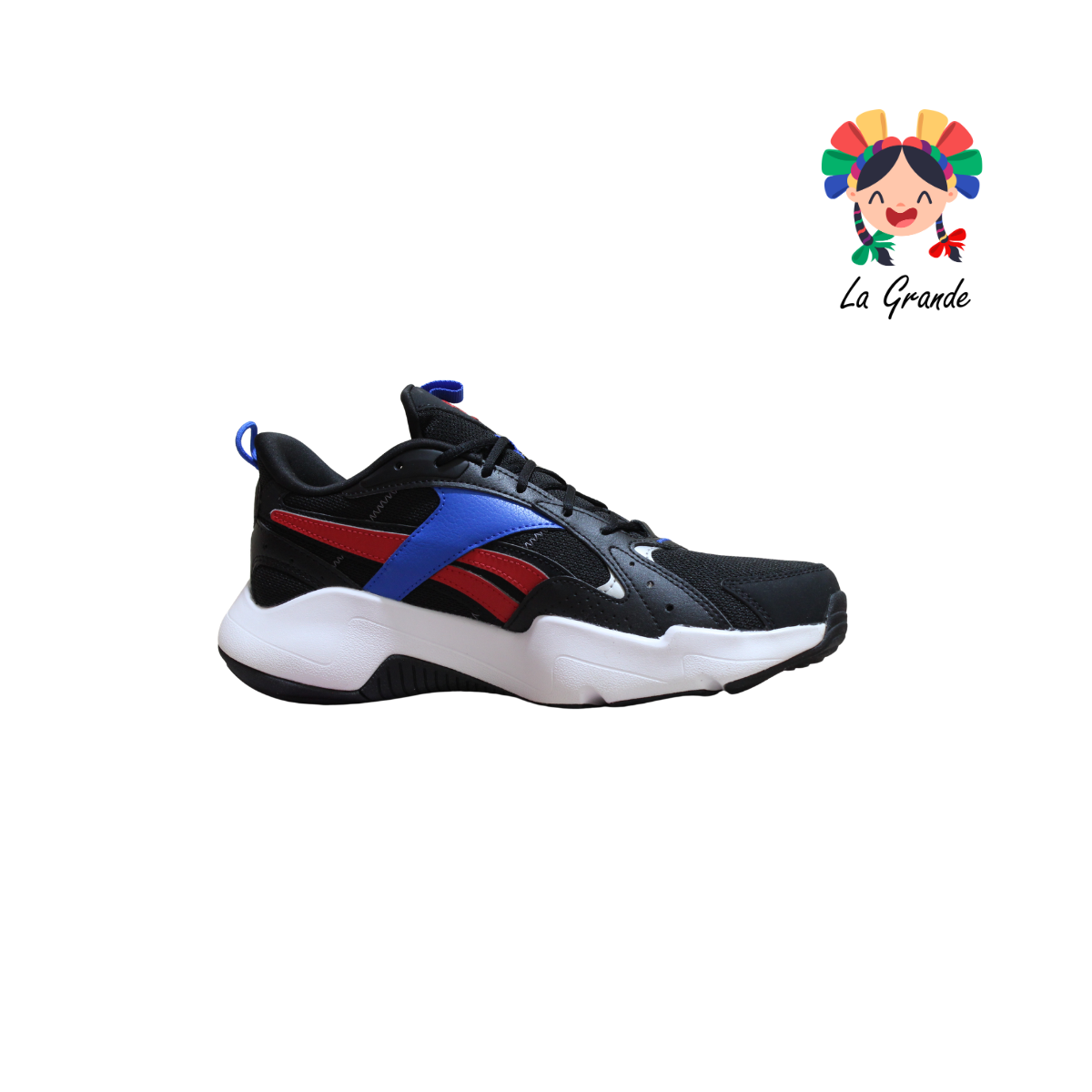 SPRING RBK Ngo Rojo Azul Tenis Deportivo Importado Original para Dama y Joven
