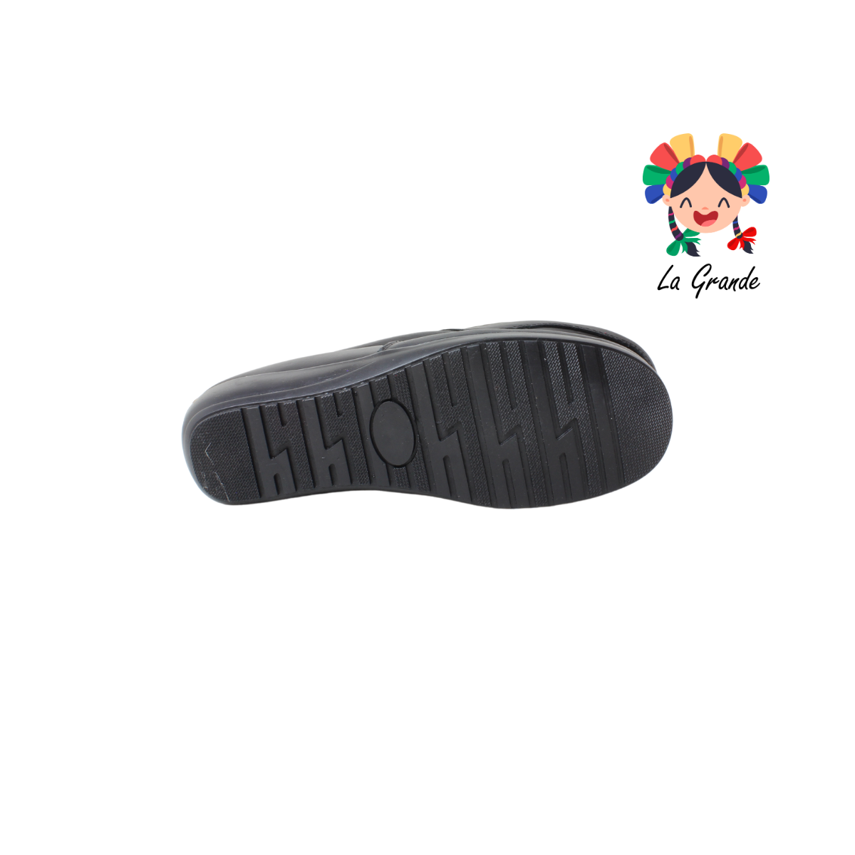 417 AMPARO Negro Piel Zapato Casual para Dama