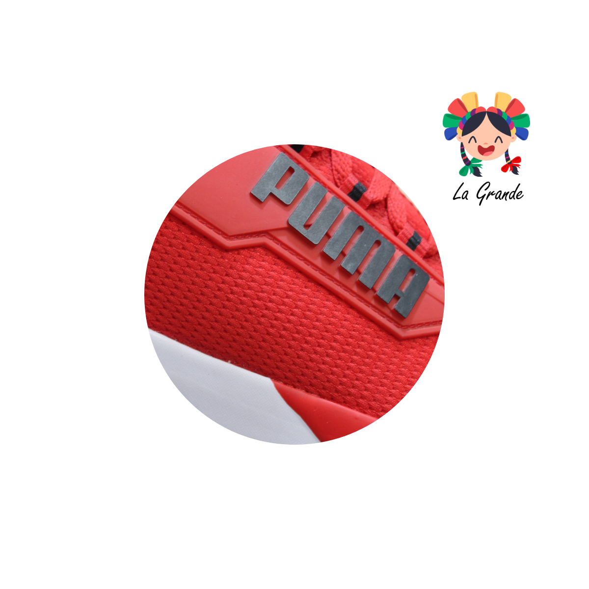 7618 PM Rojo Negro Bco Tenis Deportivo Importado Original Para Caballero