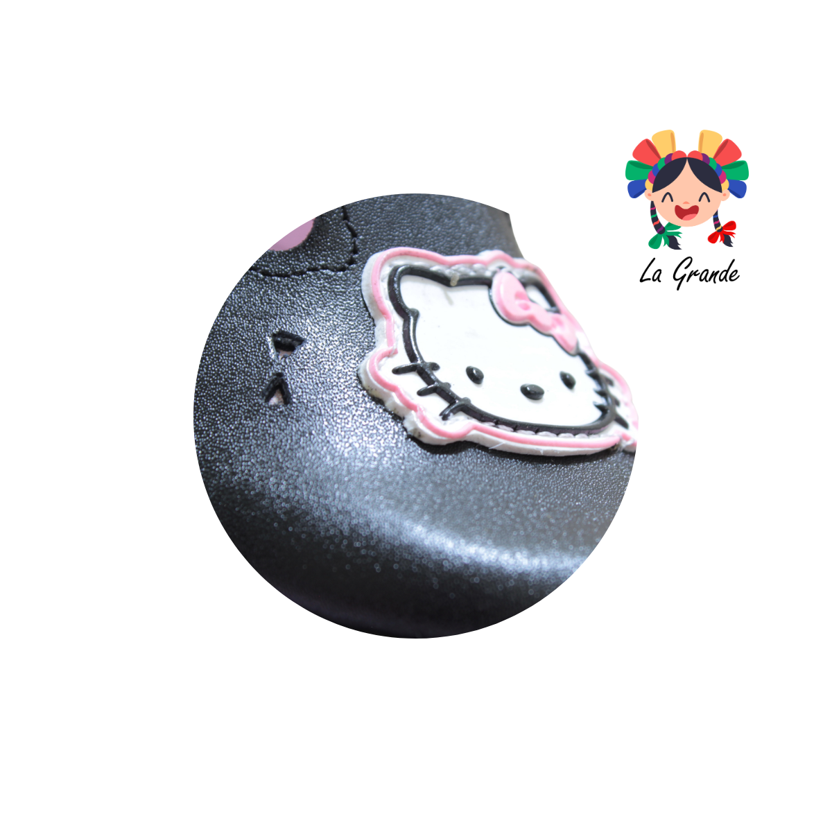 364 WIZZYZ Negro Charol Zapato Casual para Niña