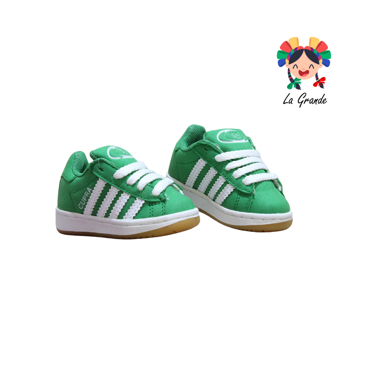 C-888 CUPRA TREBOL Blanco Sintético Tenis Casual Para Bebé