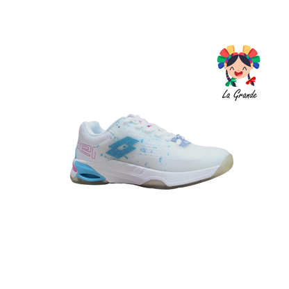 9H549184 LOTTO Blanco Menta Tenis Casual para Dama