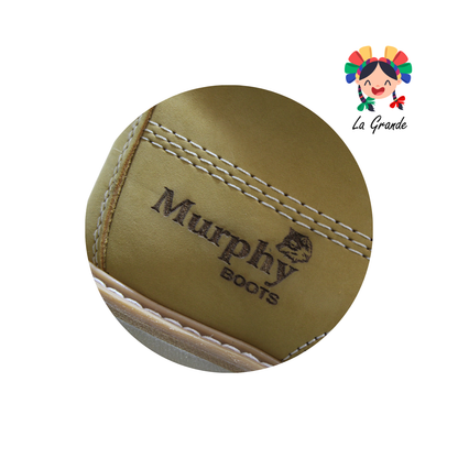 033 MURPHY Miel Claro Nobuck Bota con Casquillo para Caballero