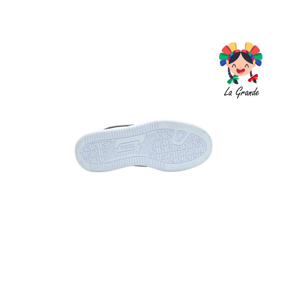 4201 PUMA Blanco Negro Sint Tenis Casual Importado Original para Dama y Joven