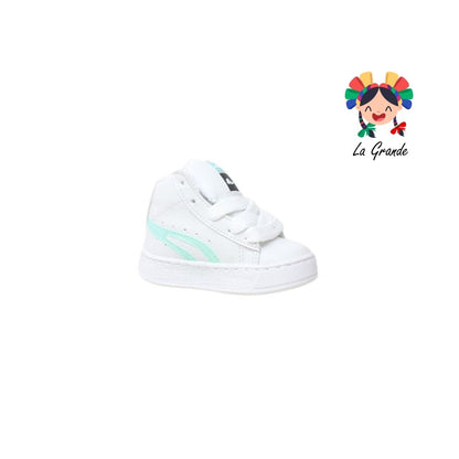 420 PICHUS Blanco Menta Sintético Tenis Casual para Bebé