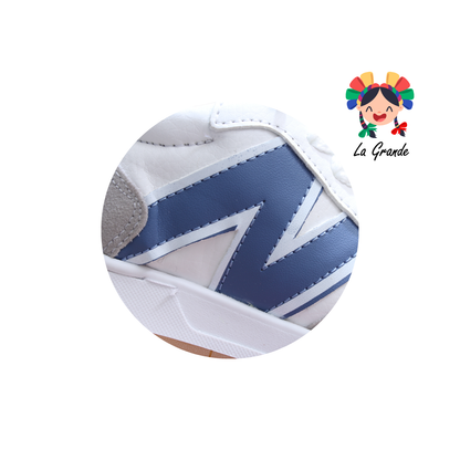 420 ROJO ARANDANO Blanco Denim Tenis Casual para Niña, Niño,Dama, Joven y Caballero